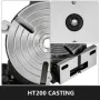 Rotary Table 8 INCH/200 MM Horizontal Vertical Rotary Table 3-Slot Rotary Table for Milling Machine MT-3 Rotary Table for Millin