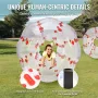 Oppustelig kofangerkugle 1-pakke, 5ft/1,5 m Body Sumo Zorb
