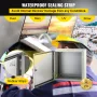 NEMA Steel Enclosure, 40x40x20 cm NEMA 4X Steel Electrical Box, IP66 Waterproof & Dustproof, Outdoor/Indoor Electrical Junction 