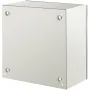 NEMA Steel Enclosure, 40x40x20 cm NEMA 4X Steel Electrical Box, IP66 Waterproof & Dustproof, Outdoor/Indoor Electrical Junction 