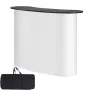 Bærbar messepodiumtabel, 51.18 "x 18.31" x 37.4 ", display