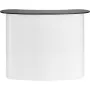 Portable Tradeshow Podium Table, 130 × 46,5 × 95 cm, Display Exhibition Counter Stand Booth Fair with Wall, Foldable Promotion R