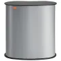 Portable Tradeshow Podium Table, 90 × 49 × 94 cm, Display Exhibition Counter Stand Booth Fair with Wall, Foldable Promotion Reta