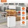 Bærbar messepodiumtabel, 30,91 "x 14,96" x 71,46 ", display