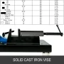 Metal Bandsaw 1000W Vertical Metal Bandsaw 0°-45° Metal Band Saw Band Saw Metal Table Top Bandsaw Table Top Metal Band Saw 85 x 