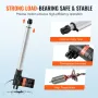 Linear Actuator 12V 300 mm Heavy Duty 6000N 5mm/s IP44 Protection