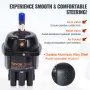 Hydraulic Outboard Steering Kit, Marine Boat Hydraulic Steering System, with Helm Pump Two-Way Lock Cylinder and 6 m Hydraulic S