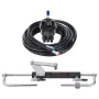 Hydraulic Outboard Steering Kit, Marine Boat Hydraulic Steering System, with Helm Pump Two-Way Lock Cylinder and 6 m Hydraulic S