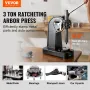 Arbor Press, 3 Ton Ratchet Type Arbor Press, Ratchet Leverage