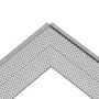 Gutter Guard, 152mm Width, Aluminum Leaf Filter DIY Gutter Cover, 26 PCS 264cm Total Length, 4mm Hole Diameter & 0.5mm Thick Rap