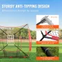 7x7 ft Baseball Softball Practice Net, Portable Baseball Training Net for Hitting Catching Pitching, Backstop Baseball Equipment