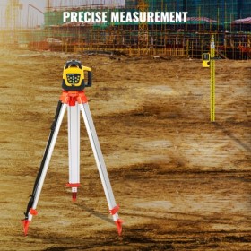 Rotary Green Laser Kit 500m+1.65m Aluminum Tripod+5m Laser Level Staff
