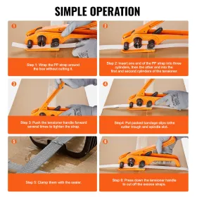 Crowd Control Stanchion, Set of 8 Pieces Stanchion Set, Stanchion Set with 5 ft/1.5 m Red Velvet Rope, Silver Crowd Control