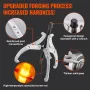 Gear Puller Set, 76.2 mm 101.6 mm 152.4 mm 203.2 mm Puller Kit, 3 Jaw Gear Bearing Flywheel Pulley Removal Tool, 2 or 3 Reversib