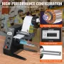 Automatisk etiketdispenser, bredde 0,6 "-4,9"/15-125 mm, længde