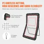 Lacrosse rebounder til baghaven, 4x7 ft volleyball hopp tilbage