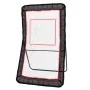 Lacrosse Rebounder for Backyard, 1219.2 x 2133.6 mm Volleyball Bounce Back Net, Pitchback Throwback Baseball Softball Return Tra