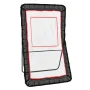 Lacrosse Rebounder for Backyard, 1219.2 x 2133.6 mm Volleyball Bounce Back Net, Pitchback Throwback Baseball Softball Return Tra