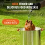 Tyrkiet Deep Fryer, 30-QT Tyrkiet og 10-QT Fish Steamer Cooker