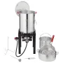 Tyrkiet Deep Fryer, 30-QT Tyrkiet og 10-QT Fish Steamer Cooker