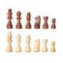 Magnetic Wooden Chess Set, 12 Inch Chess Game Set, 2 Extra Queens Beginner Chess Set, Folding Chess Board Games with Chess Piece