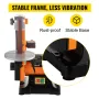 Electric Belt Grinder Sander 5 tommer Electric Belt & Disc Sander 300W Grinder Polisher 2950 o / min variabel