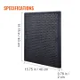 Aktive carbonfiltre, 3 pakke, 15,75 x 15,75 tommer