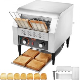 Commercial Conveyor Toaster 300 Slices/Hour Commercial Toaster Heavy Duty
