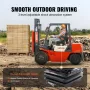 Universal Tractor Seat Suspension, fold ned gaffeltrucksædet