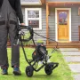 Stand Airless Paint Sprayer, 750W 3000PSI High Efficiency Electric Airless Sprayer With Cart, Fine And Even Painting Effect, Pai