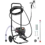 Stand Airless Paint Sprayer, 750W 3000PSI High Efficiency Electric Airless Sprayer With Cart, Fine And Even Painting Effect, Pai