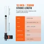 24V lineær aktuatorsæt 10 tommer 0,98 "/s 220 lbs/1000N med