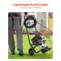 Stand Airless Paint Sprayer, 950W 3000PSI High Efficiency Electric Airless Sprayer With Cart, Fine And Even Painting Effect, Pai