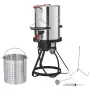 Tyrkiet Deep Fryer, 30-QT Tyrkiet Fryer Boiler Steamer Cooker