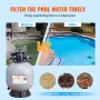 Sand Filter, 22-inch, Up to 55 GPM Flow Rate, Above Inground Swimming Pool Sand Filter System with 7-Way Multi-Port Valve, Filte