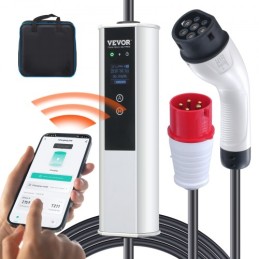 Portable EV Charger Type 2 EV Charging Cable 16A CEE 16 7.5 M 230V/400V