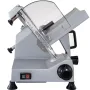 Commercial Meat Slicer, 320W Electric Deli Food Slicer, 12 inch Carbon Steel Blade Electric Food Slicer, 350-400RPM Meat Slicer,