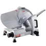 Commercial Meat Slicer, 320W Electric Deli Food Slicer, 12 inch Carbon Steel Blade Electric Food Slicer, 350-400RPM Meat Slicer,