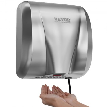 1800W Hand Dryer Commercial Household Automatic High Speed Stainless Steel