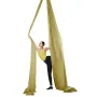Aerial Yoga Hammock & Swing, 4.4 Yards, Aerial Yoga Starter Kit with 100gsm Nylon Fabric, Full Rigging Hardware & Easy Set-up Gu