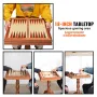 3-i-1 skakbrikker backgammon bordsæt, 18 tommer premium