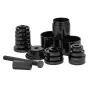 Wheel Bearing Press Kit, for Front Wheel Drive Bearing Removal & Installation, 24pc Wheel Bearing Puller Tool Set with Sliding S