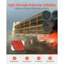 Winch Straps, 4" x 30', 6000 lbs Load Capacity, 18000 lbs Breaking Strength, Truck Straps with Flat Hook, Flatbed Tie Downs Carg