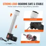 24V Linear Actuator Kit 33 cm 1.4 cm/s 99.8 kg/1000N with IP44 Protection