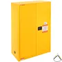 Flammable Safety Cabinet, 45 Gal, Cold-Rolled Steel Flammable Liquid Storage Cabinet, 42.9 x 18.1 x 65.2 in Explosion Proof