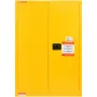 Flammable Safety Cabinet, 45 Gal, Cold-Rolled Steel Flammable Liquid Storage Cabinet, 42.9 x 18.1 x 65.2 in Explosion Proof