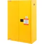 Flammable Safety Cabinet, 45 Gal, Cold-Rolled Steel Flammable Liquid Storage Cabinet, 42.9 x 18.1 x 65.2 in Explosion Proof