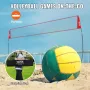 Fritstående volleyballuddannelsesnet til indendørs eller