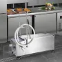 Mobile Fryer Filter, 55L Oil Tank Capacity, Oil Filtration System with 10 L/min Oil Filtration Speed, Mobile Frying Oil Filterin