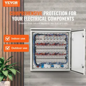 Elektrisk indkapsling, 24 \'\' x 24 \'\' x 12 \'\', UL Certified Nema 4 Udendørs kabinet